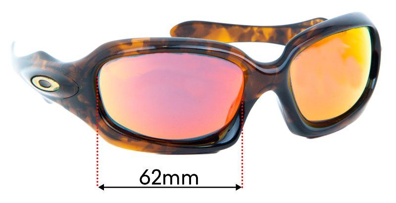 Oakley Monster Doggle 62mm Replacement Lenses